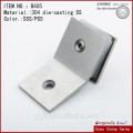 304 & 202 Steel Glass Clamp Hinge--135 degree wall-glass clamp